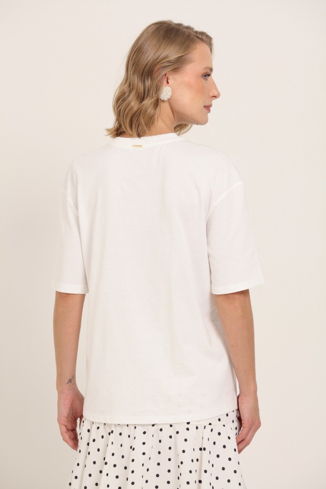 9037762 - Camiseta Romã Fresh OFF-WHITE 9037762 - Camiseta Romã Fresh OFF-WHITE