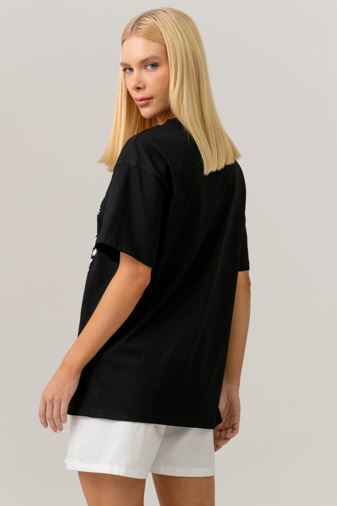 9037763 - Camiseta Secret Gardens PRETO