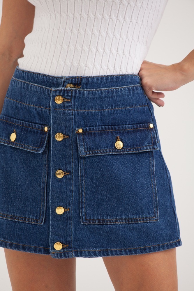 9037772 - Short Saia Jeans JEANS 9037772 - Short Saia Jeans JEANS
