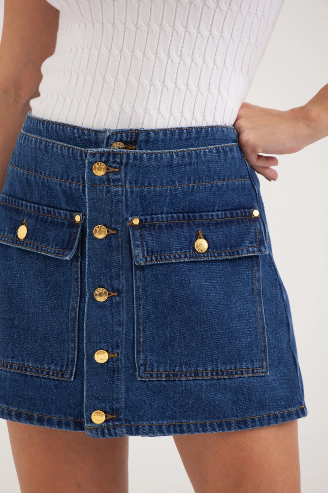 9037772 - Short Saia Jeans JEANS 9037772 - Short Saia Jeans JEANS - Imagem 2