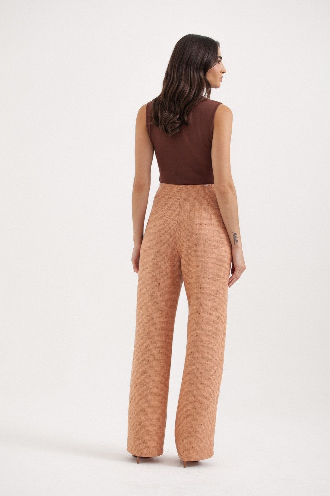 9037814 - Calça Reta Tweed SALMÃO