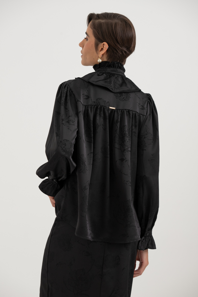 9037820 - Camisa Romantic Slip PRETO 9037820 - Camisa Romantic Slip PRETO