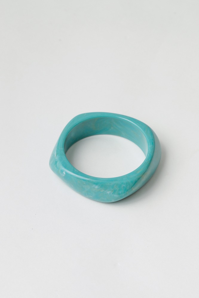 9037843 - Bracelete Resinado Orgânico TURQUESA 9037843 - Bracelete Resinado Orgânico TURQUESA