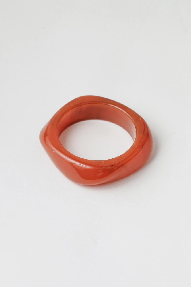9037852 - Bracelete Resinado Médio Ondulado CARAMELO 9037852 - Bracelete Resinado Médio Ondulado CARAMELO - Imagem 1