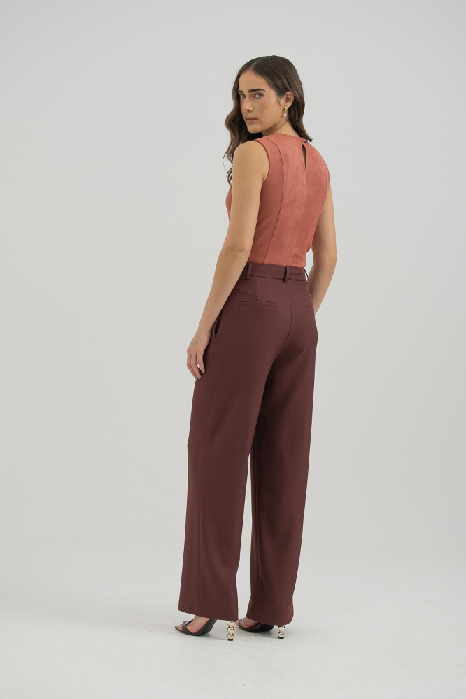 9037949 - Calça Alfaiataria Reta AMEIXA 9037949 - Calça Alfaiataria Reta AMEIXA