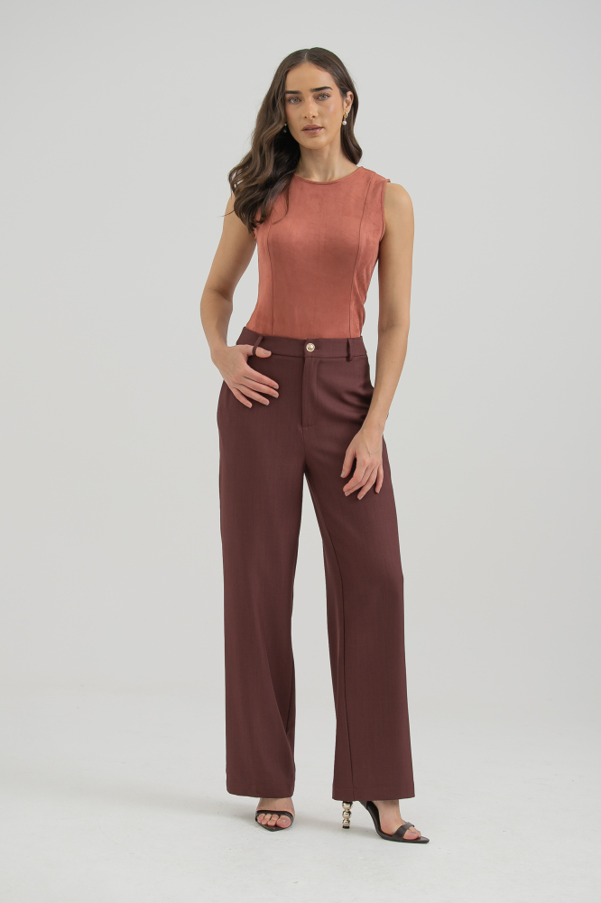 9037949 - Calça Alfaiataria Reta AMEIXA 9037949 - Calça Alfaiataria Reta AMEIXA