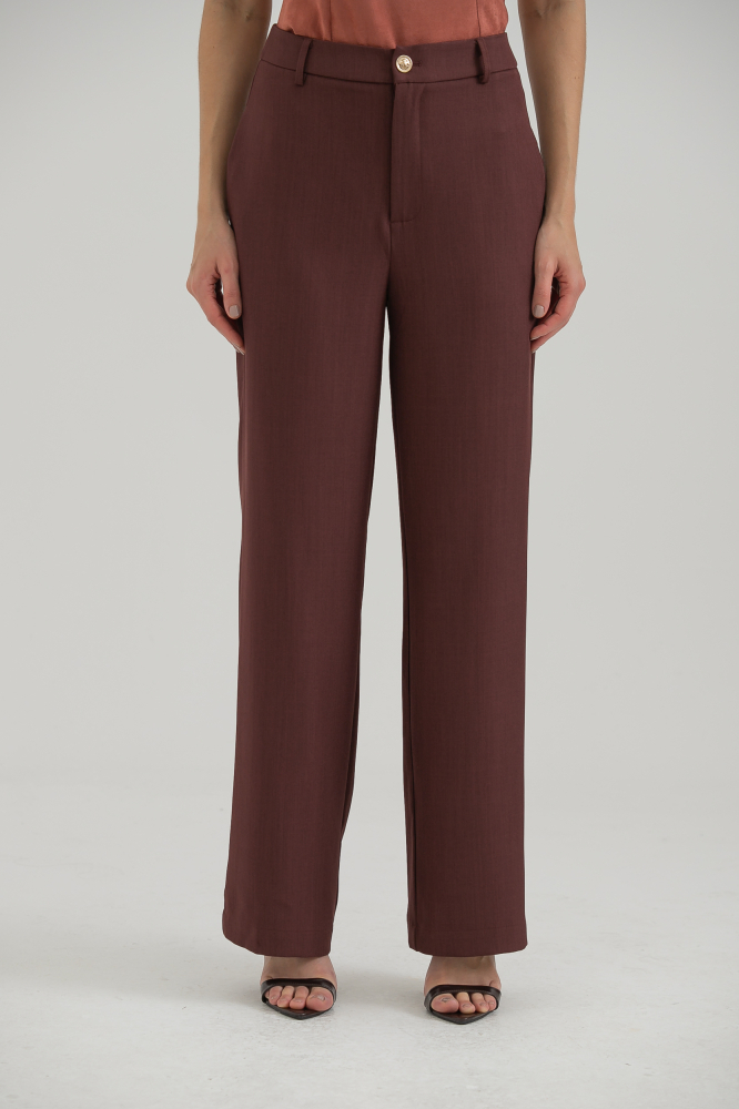 9037949 - Calça Alfaiataria Reta AMEIXA 9037949 - Calça Alfaiataria Reta AMEIXA