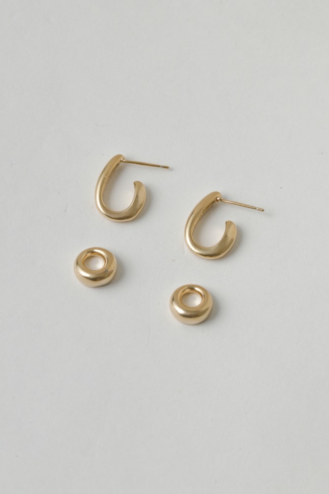 9037961 - Brinco Argola Pequena Fosca  DOURADO