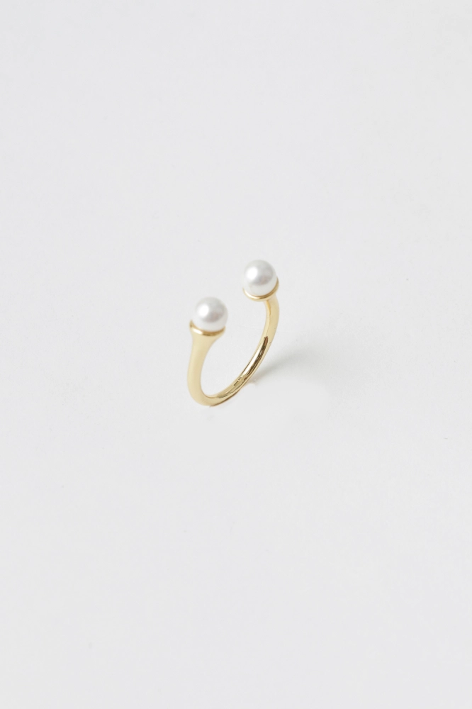 9037963 - Anel Duas Pérolas DOURADO 9037963 - Anel Duas Pérolas DOURADO - Imagem 1