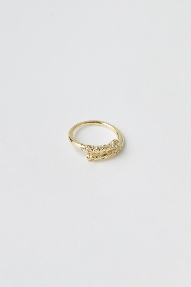 9037966 - Anel Textura DOURADO 9037966 - Anel Textura DOURADO
