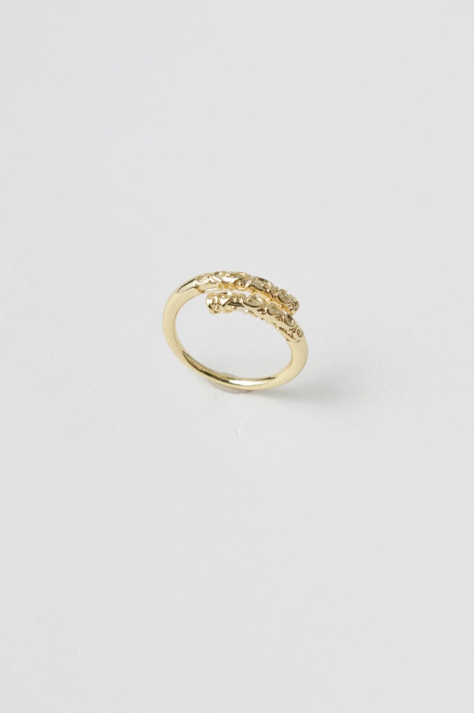 9037966 - Anel Textura DOURADO 9037966 - Anel Textura DOURADO - Imagem 1