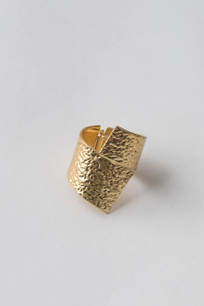 9037987 - Bracelete Texturizado Retorcido DOURADO - Imagem 1