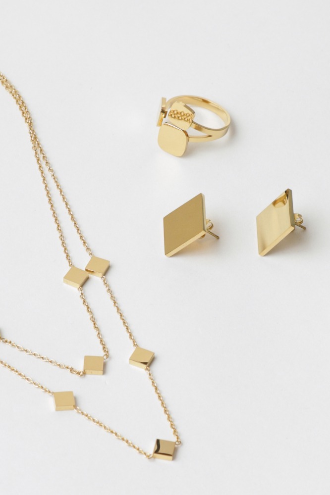 9038173 - Conjunto 3 Peças DOURADO
