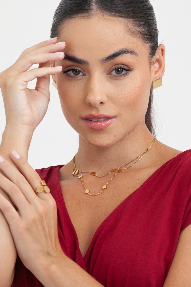 9038173 - Conjunto 3 Peças DOURADO