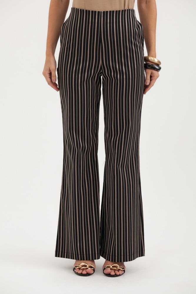9038204 - Calça Alfaiataria Risca De Giz PRETO