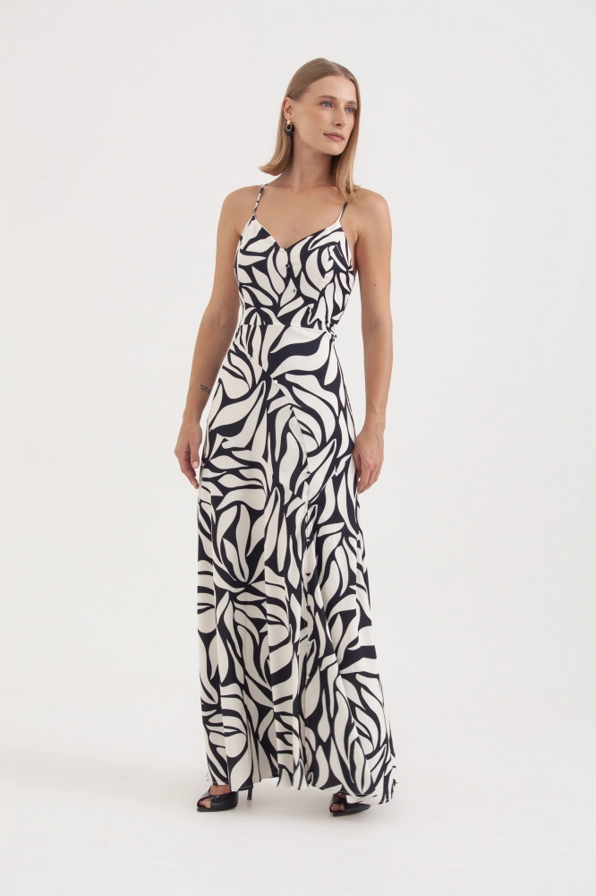 9038212 - Vestido Estampa Graphica Lume OFF-WHITE - Imagem 2