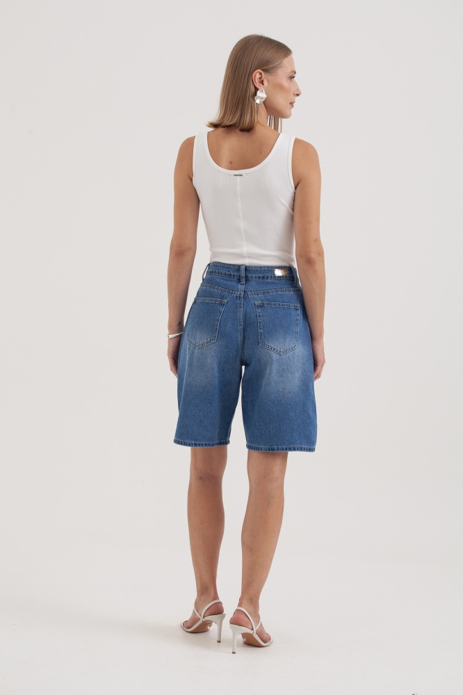 9038217 - Bermuda Jeans Básica JEANS 9038217 - Bermuda Jeans Básica JEANS