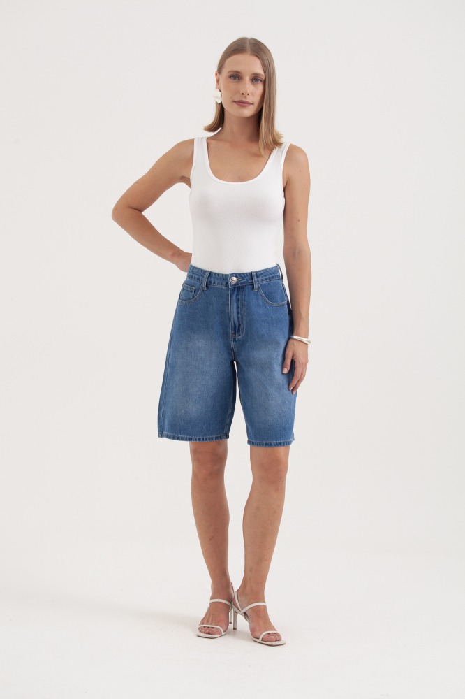 9038217 - Bermuda Jeans Básica JEANS 9038217 - Bermuda Jeans Básica JEANS