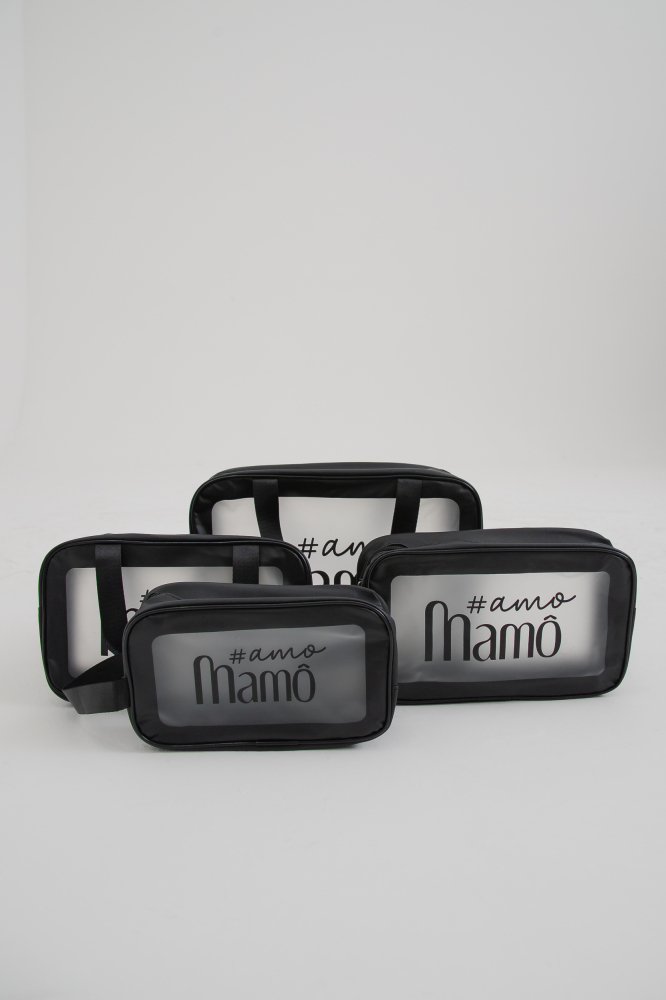 9038288 - Kit Necessaire Organizadora PRETO 9038288 - Kit Necessaire Organizadora PRETO