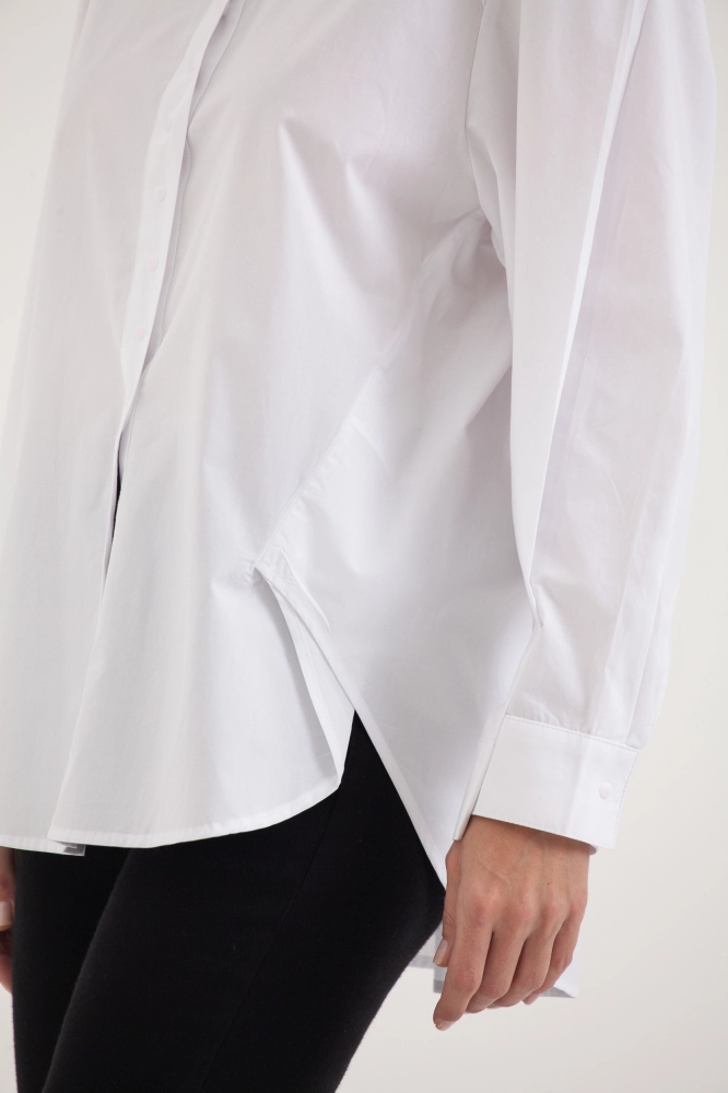 9038326 - Camisa Tricoline Botões De Pressão BRANCO 9038326 - Camisa Tricoline Botões De Pressão BRANCO - Imagem 2