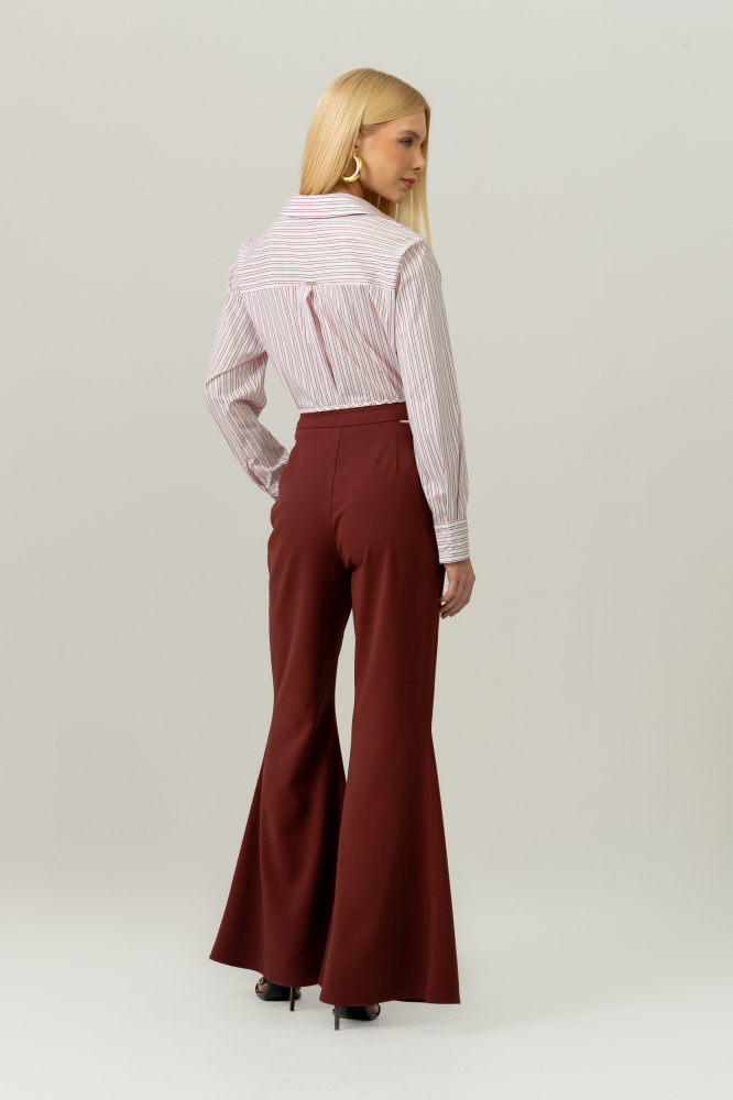 9038380 - Calça Alfaiataria Flare FERRUGEM 9038380 - Calça Alfaiataria Flare FERRUGEM