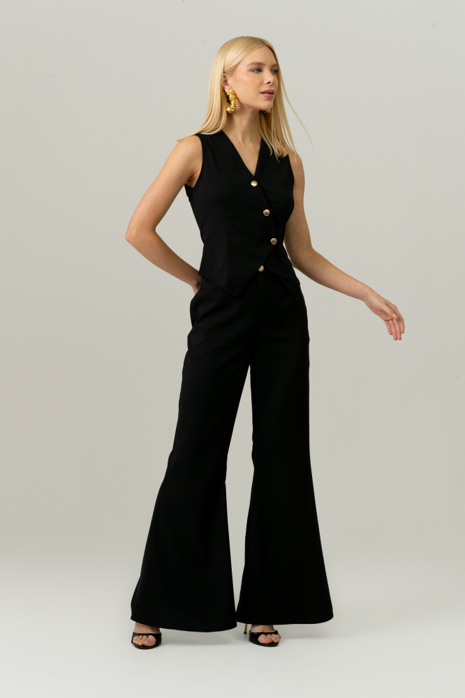 9038380 - Calça Alfaiataria Flare PRETO 9038380 - Calça Alfaiataria Flare PRETO