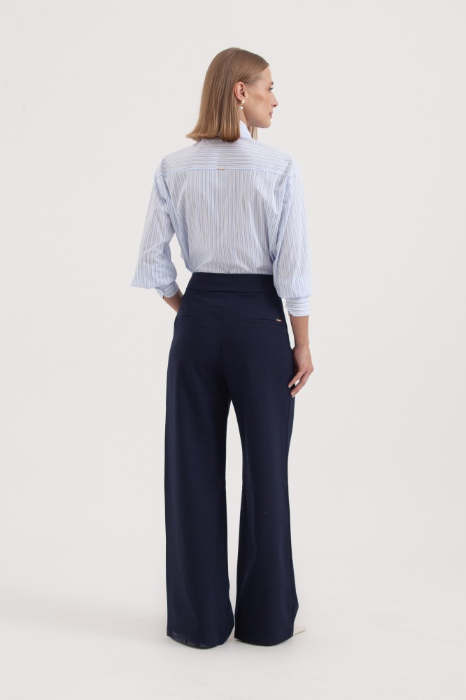 9038399 - Calça Alfaiataria Pregas MARINHO 9038399 - Calça Alfaiataria Pregas MARINHO