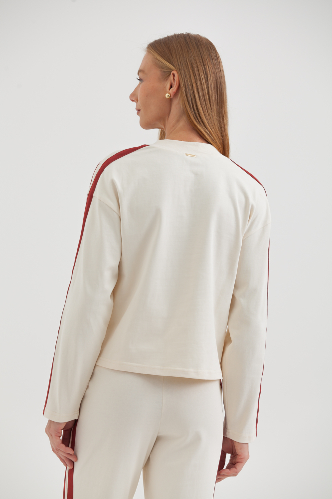 9038403 - Blusa Moletom Manga longa AREIA 9038403 - Blusa Moletom Manga longa AREIA