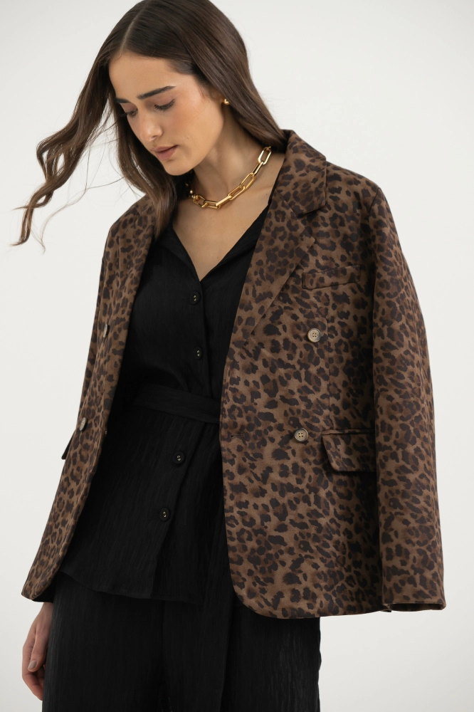 9038416 - Casaco Animal Print ONÇA 9038416 - Casaco Animal Print ONÇA - Imagem 2