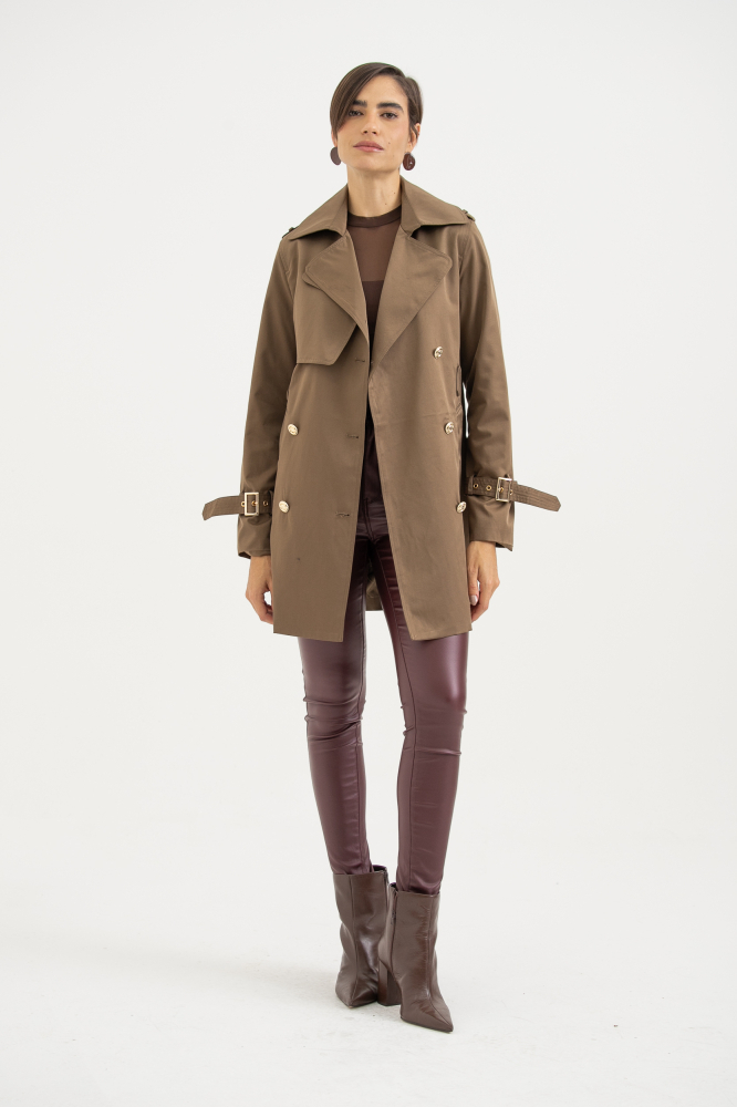 9038424 - Trench Coat Clássico VERDE MILITAR 9038424 - Trench Coat Clássico VERDE MILITAR