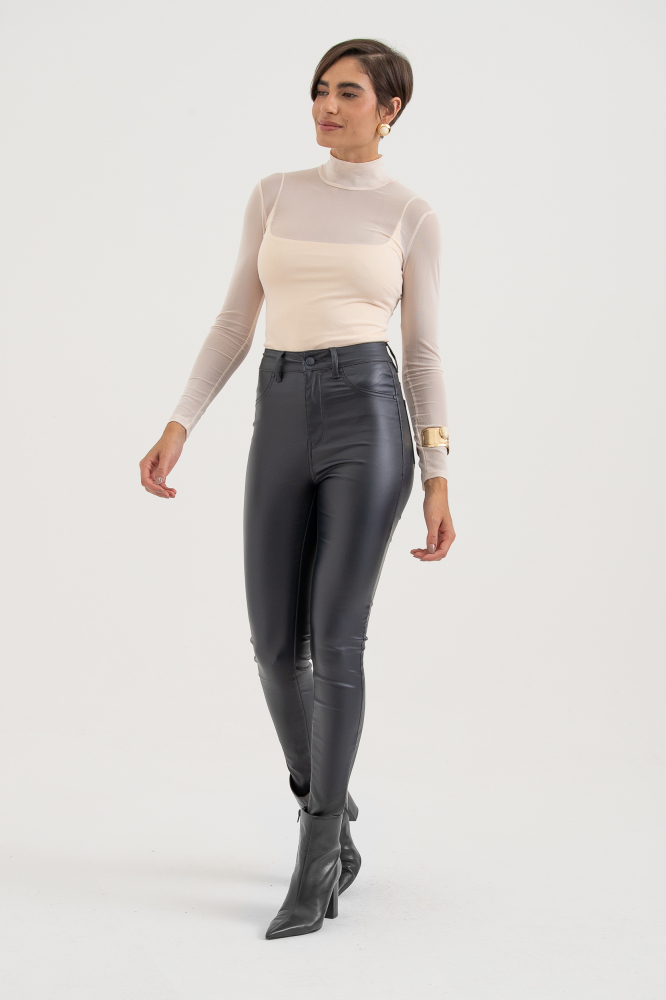 9038433 - Calça Resinada Skinny MARINHO 9038433 - Calça Resinada Skinny MARINHO