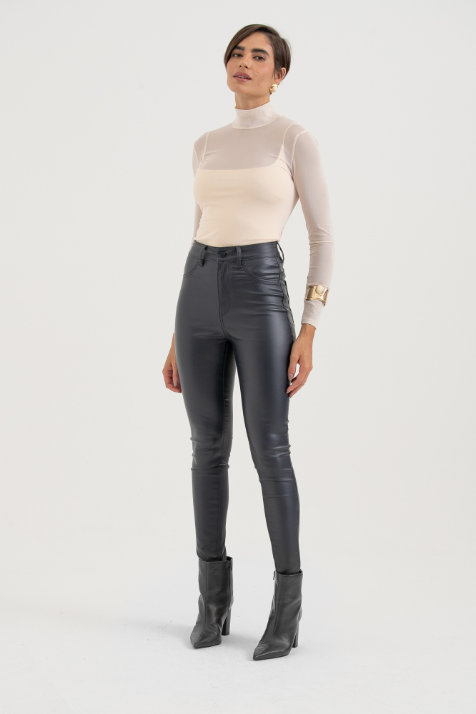 9038433 - Calça Resinada Skinny MARINHO 9038433 - Calça Resinada Skinny MARINHO