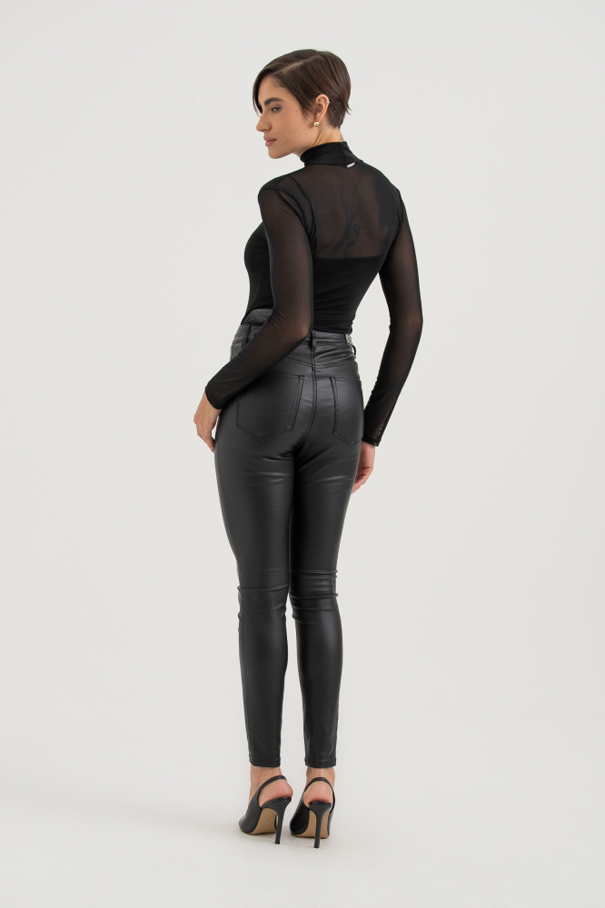 9038433 - Calça Resinada Skinny PRETO 9038433 - Calça Resinada Skinny PRETO