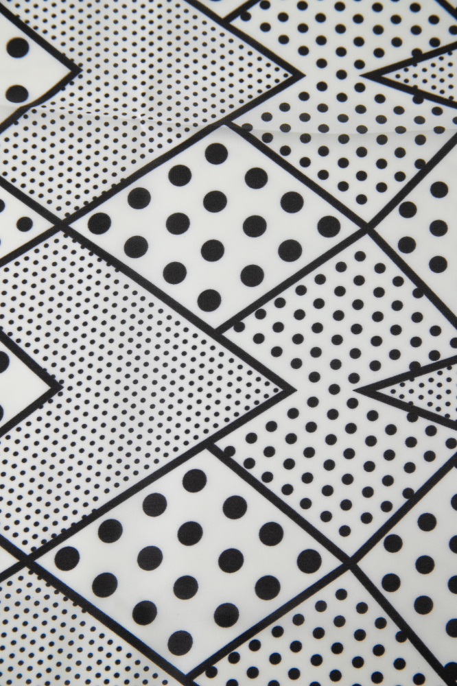 9038437 - Lenço De Cetim Bolinhas BRANCO 9038437 - Lenço De Cetim Bolinhas BRANCO