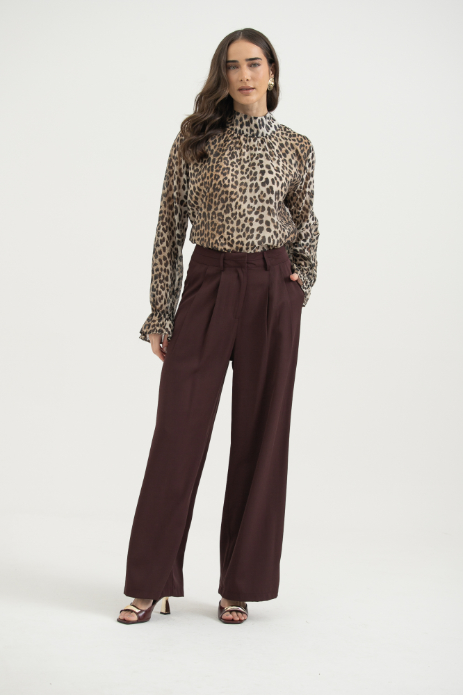 9038461 - Blusa Animal Print BEGE 9038461 - Blusa Animal Print BEGE