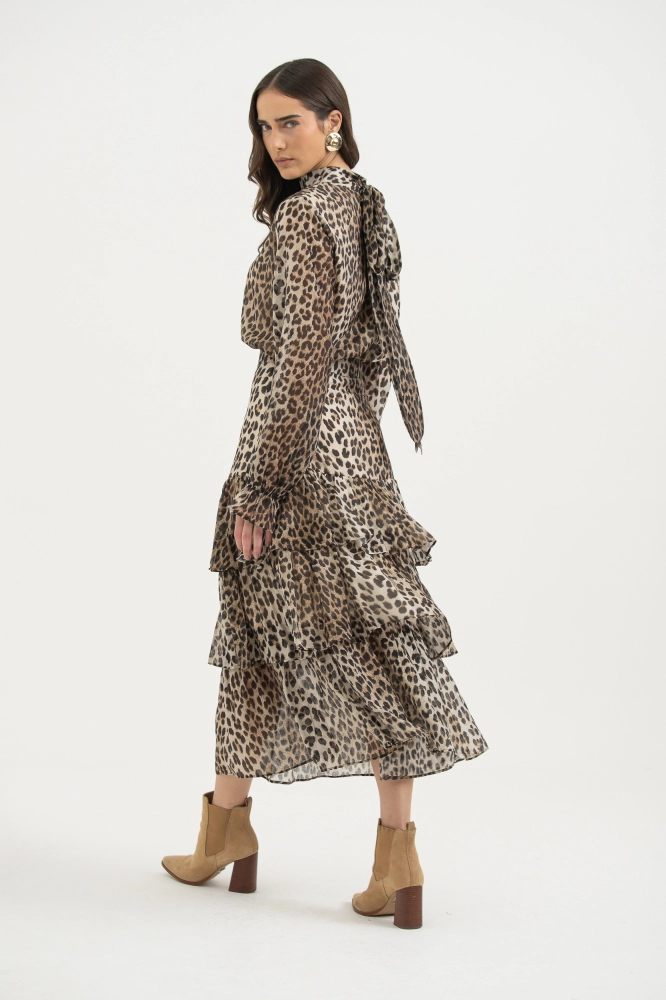 9038462 - Saia 3 Marias Animal Print BEGE 9038462 - Saia 3 Marias Animal Print BEGE - Imagem 2