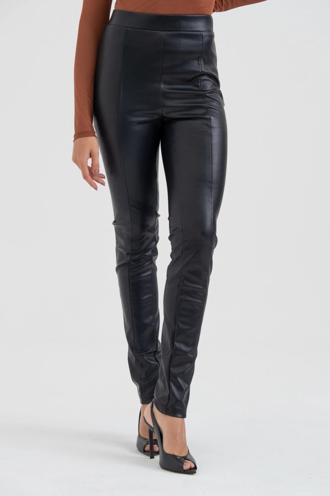 9038470 - Calça Skinny De Pu PRETO 9038470 - Calça Skinny De Pu PRETO - Imagem 2