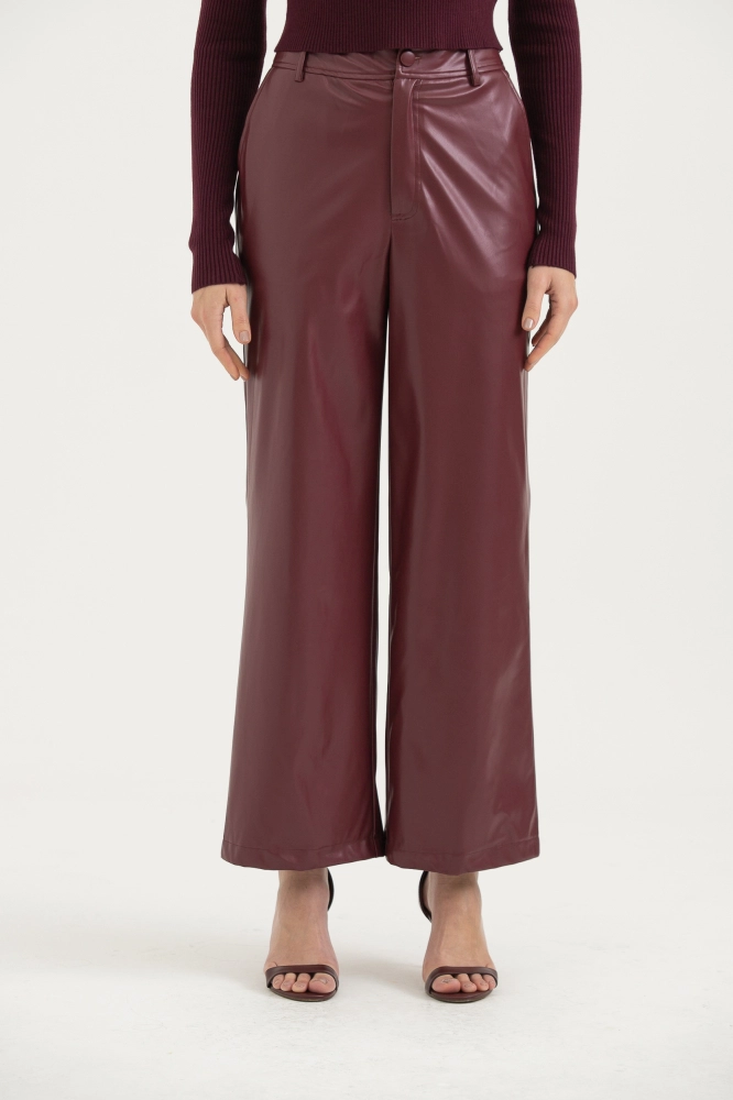 9038472 - Calça Pu Pantalona VINHO 9038472 - Calça Pu Pantalona VINHO - Imagem 2