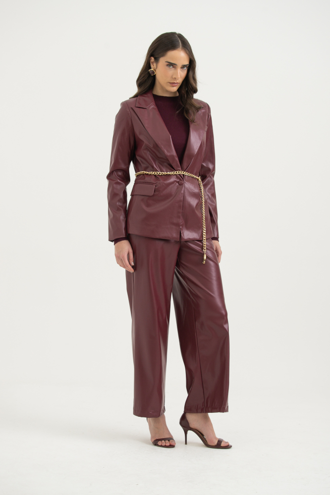 9038472 - Calça Pu Pantalona VINHO 9038472 - Calça Pu Pantalona VINHO