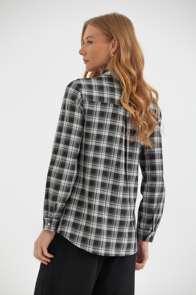 9038479 - Camisa Xadrez Básica PRETO 9038479 - Camisa Xadrez Básica PRETO