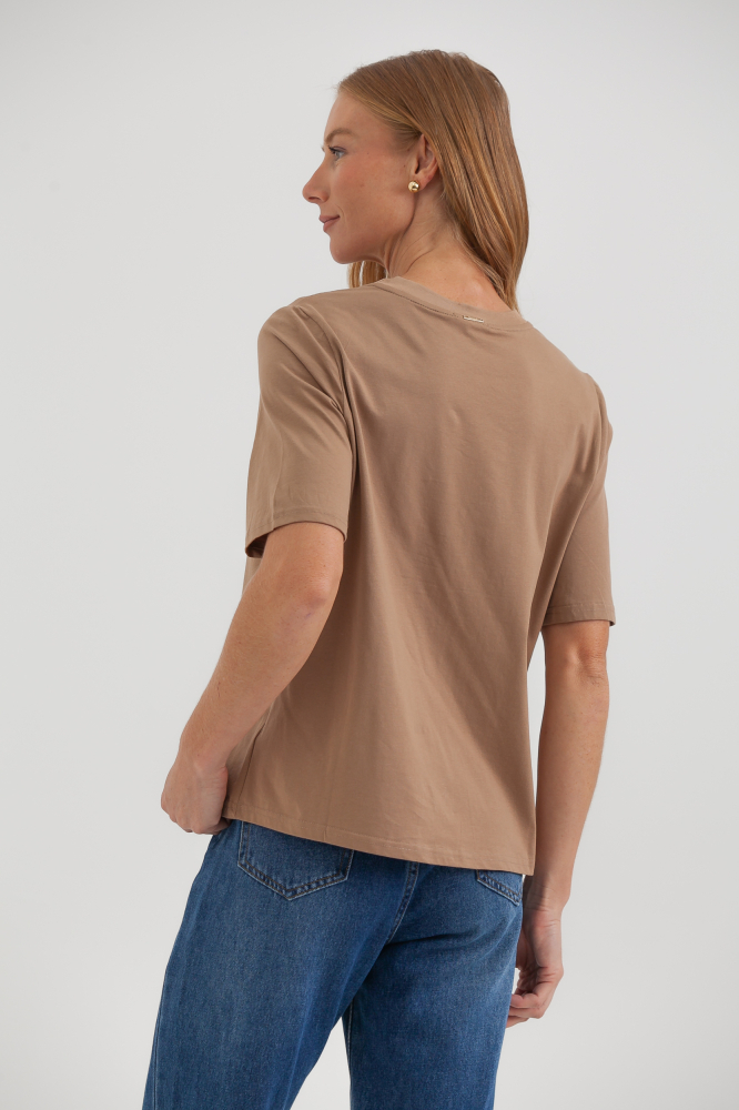 9038483 - Camiseta Foil Capuccino CAQUI 9038483 - Camiseta Foil Capuccino CAQUI