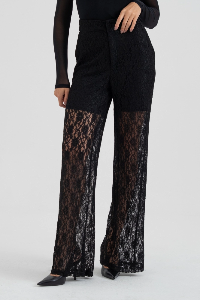 9038488 - Calça Comprida De Renda PRETO 9038488 - Calça Comprida De Renda PRETO - Imagem 2