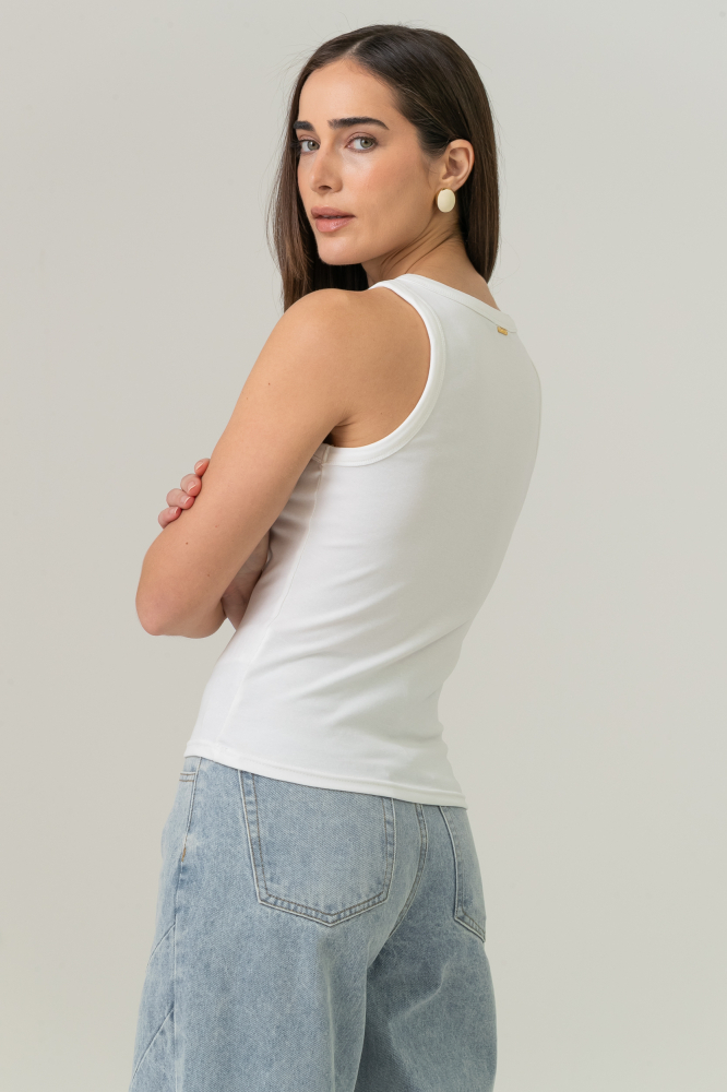 9038542 - Regata Canelada BRANCO 9038542 - Regata Canelada BRANCO