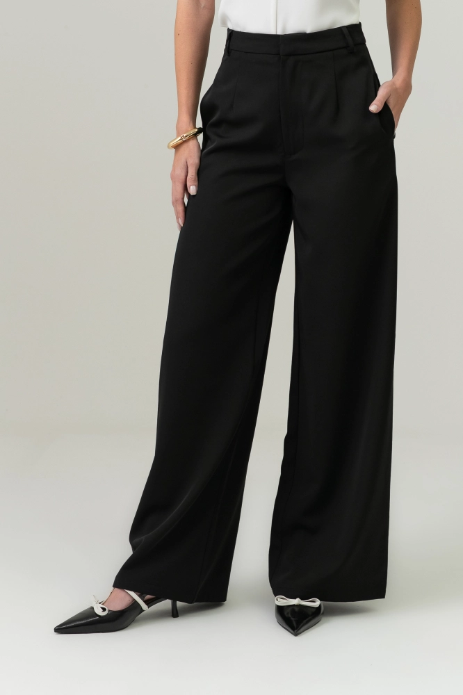 9038546 - Calça Pantalona PRETO 9038546 - Calça Pantalona PRETO - Imagem 2