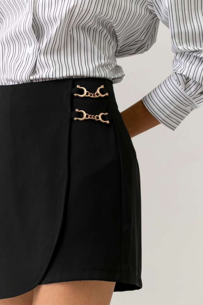 9038602 - Short Saia Daniele PRETO 9038602 - Short Saia Daniele PRETO - Imagem 2