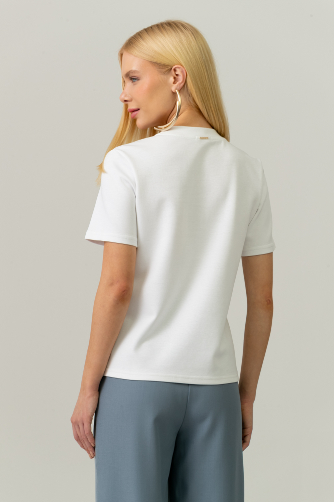 9038624 - Camiseta Daniele OFF-WHITE 9038624 - Camiseta Daniele OFF-WHITE
