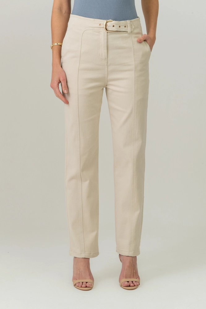9038666 - Calça Sarja Anne OFF-WHITE - Imagem 2