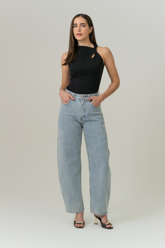 9038668 - Calça Jeans Baloon Giverny AZUL CLARO 9038668 - Calça Jeans Baloon Giverny AZUL CLARO