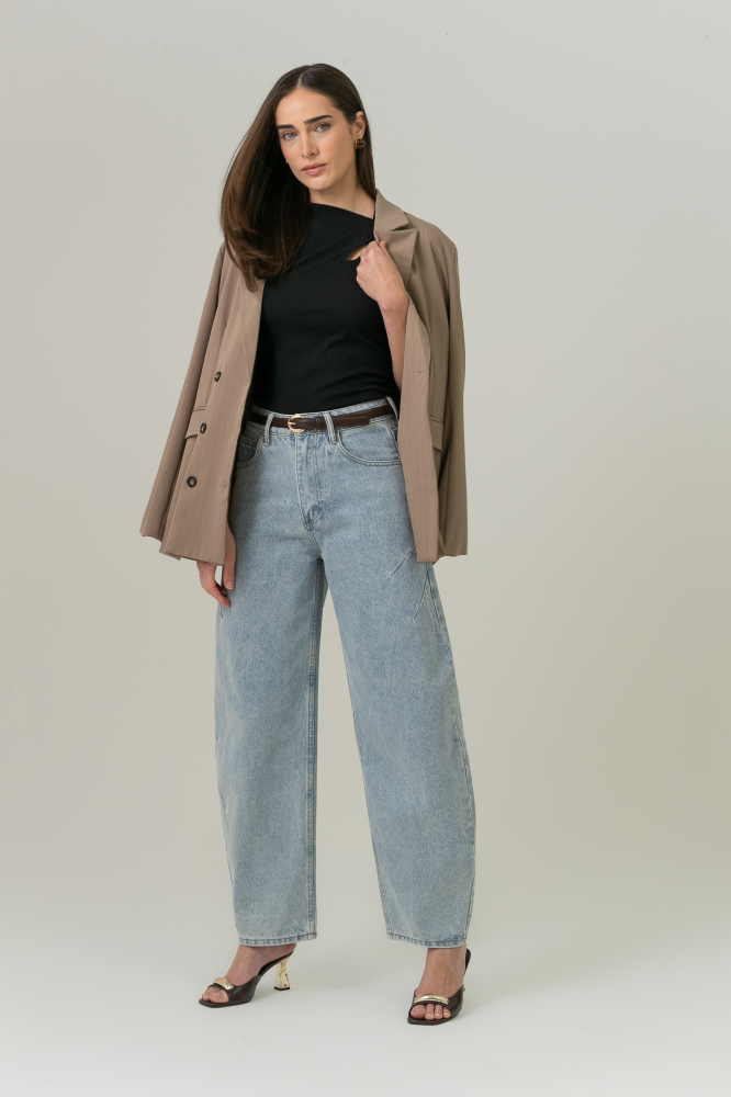 9038668 - Calça Jeans Baloon Giverny AZUL CLARO 9038668 - Calça Jeans Baloon Giverny AZUL CLARO