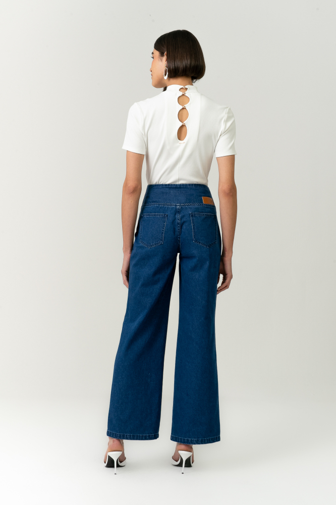 9038674 - Calça Jeans Trançado JEANS 9038674 - Calça Jeans Trançado JEANS